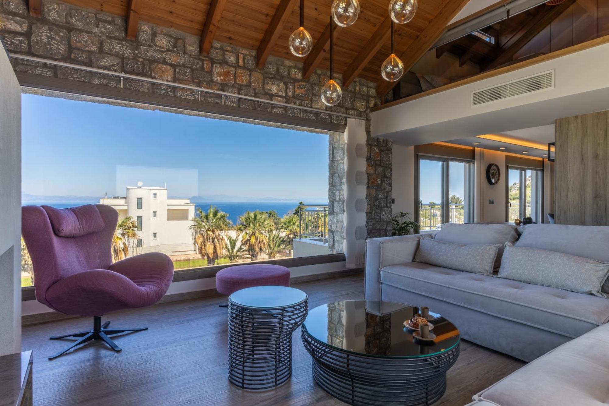 Rhode Luxury Villa Kalithies Eksteriør bilde