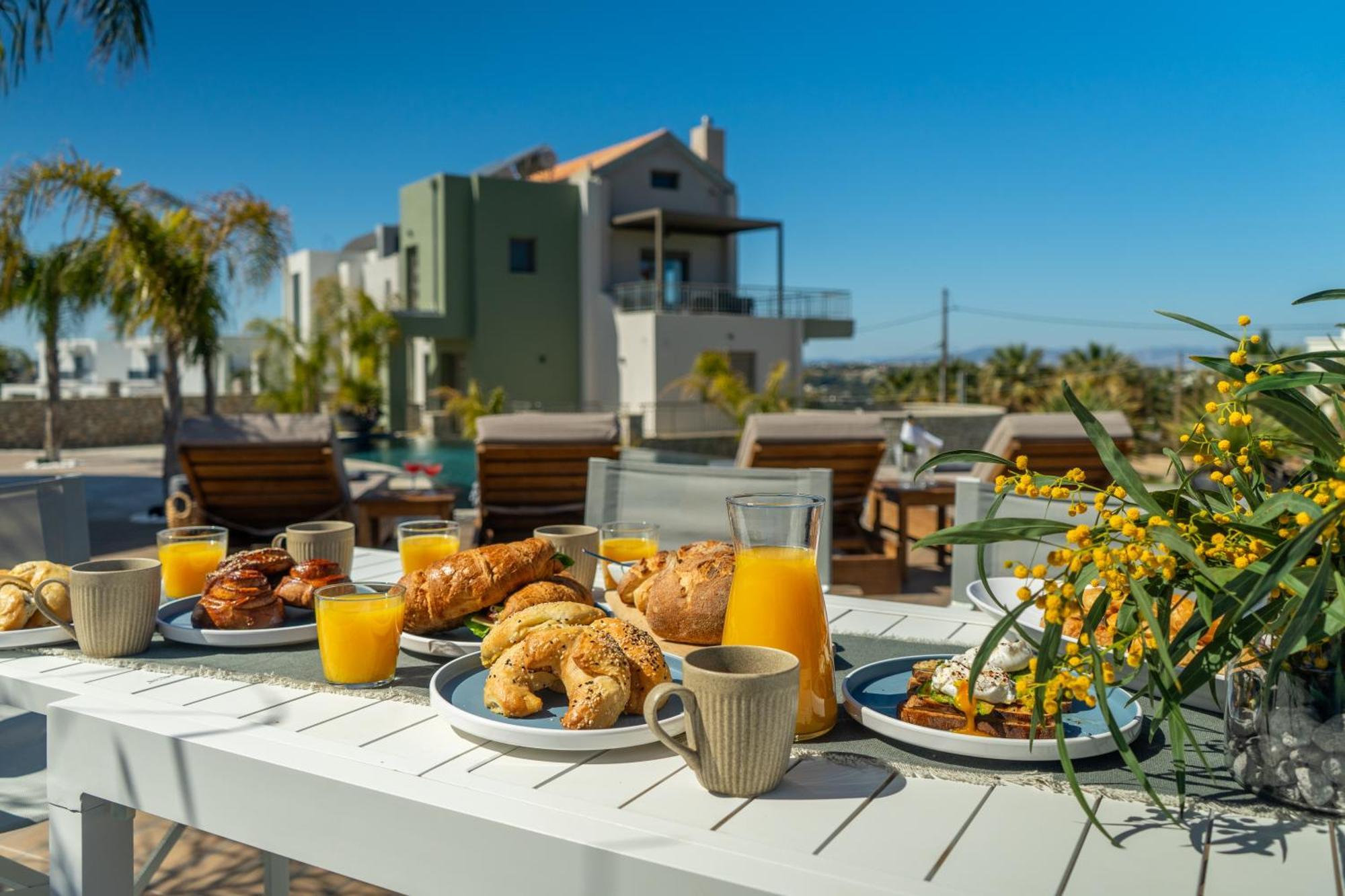 Rhode Luxury Villa Kalithies Eksteriør bilde