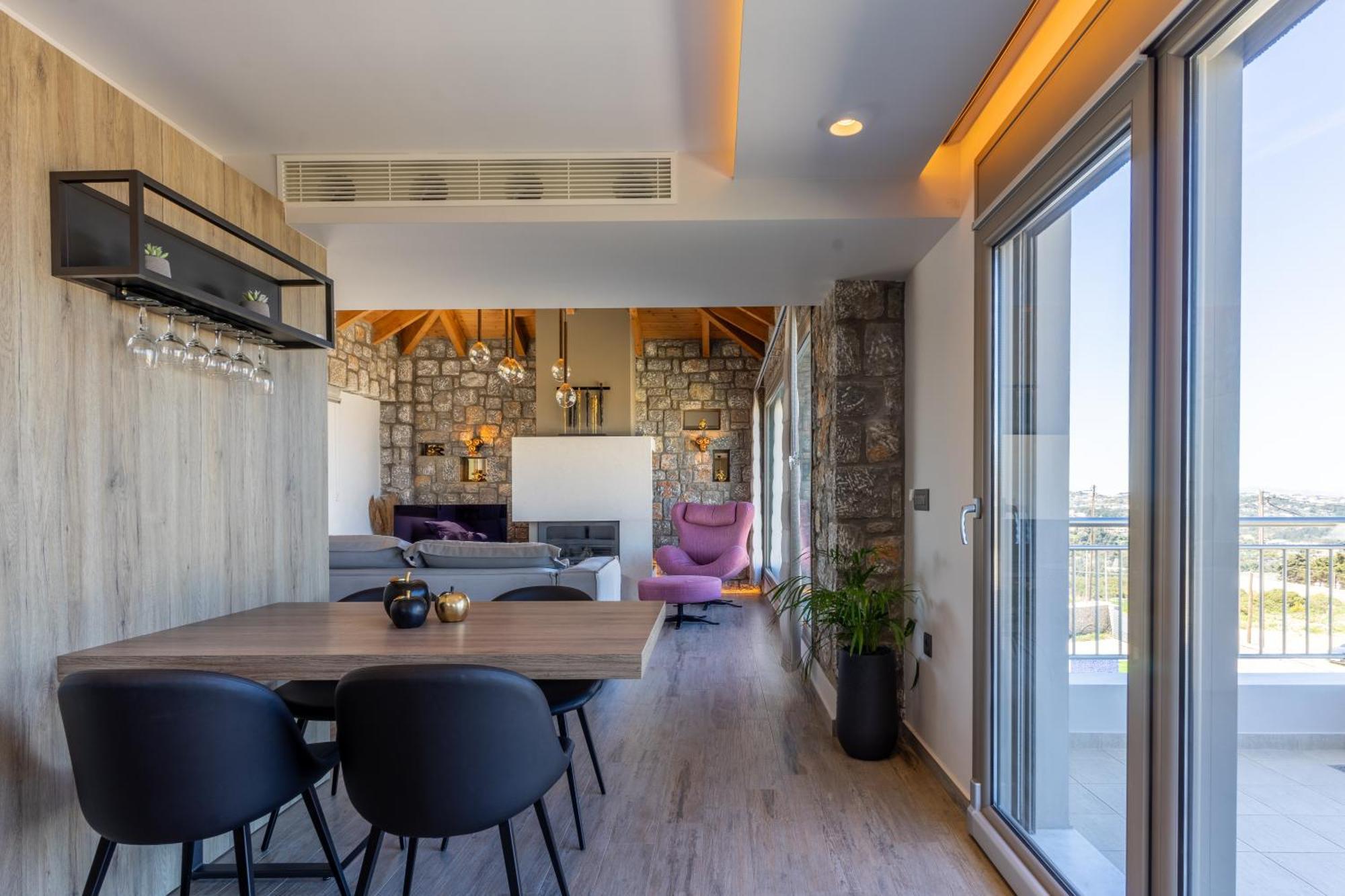 Rhode Luxury Villa Kalithies Eksteriør bilde